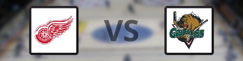Detroit Red Wings - Utah Mammoth odds, speltips, resultat i NHL