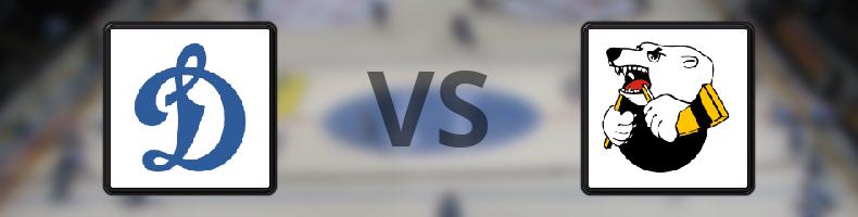 Dynamo Moskva - Traktor Chelyabinsk odds, speltips, resultat i KHL