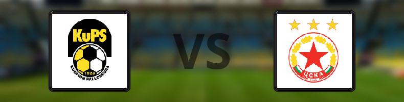 KuPS - CSKA Sofia odds, speltips, resultat i Conference League