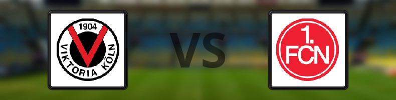 Viktoria Cologne - 1. FC Nürnberg odds, speltips, resultat i Tyska cupen