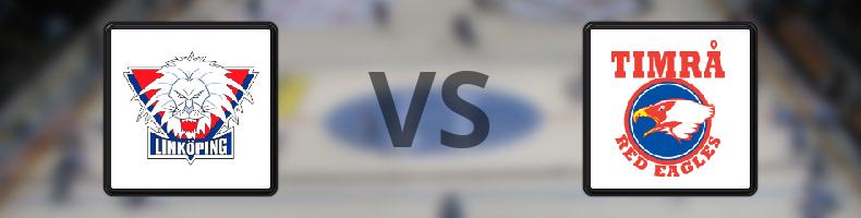 Linköping - Timrå odds, speltips, resultat i SHL
