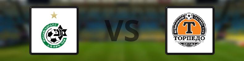 Maccabi Haifa - Torpedo-Belaz Zhodino odds, speltips, resultat i Conference League