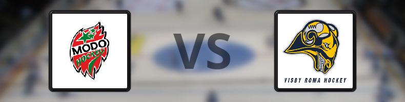 MODO - Visby/Roma HK odds, speltips, resultat i HockeyAllsvenskan