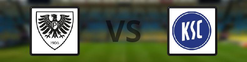 Preußen Münster - Karlsruhe odds, speltips, resultat i Tyska cupen