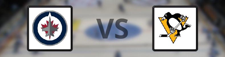 Winnipeg Jets - Pittsburgh Penguins odds, speltips, resultat i NHL