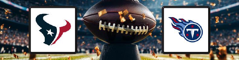 Houston Texans - Tennessee Titans odds, speltips, resultat i NFL