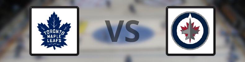 Toronto Maple Leafs - Winnipeg Jets odds, speltips, resultat i NHL