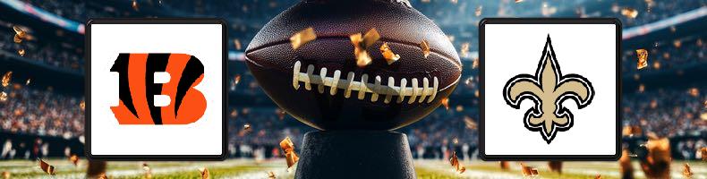 Cincinnati Bengals - New Orleans Saints odds, speltips, resultat i NFL