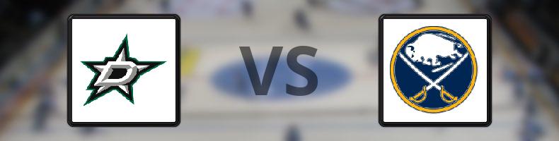 Dallas Stars - Buffalo Sabres odds, speltips, resultat i NHL