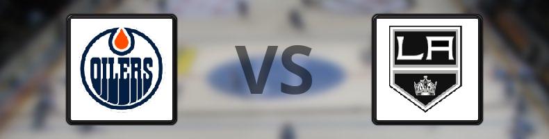 Edmonton Oilers - Los Angeles Kings odds, speltips, resultat i NHL