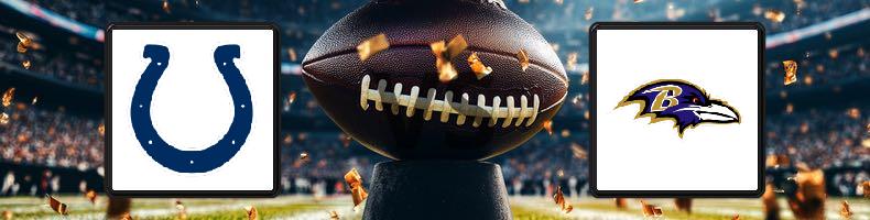 Indianapolis Colts - Baltimore Ravens odds, speltips, resultat i NFL