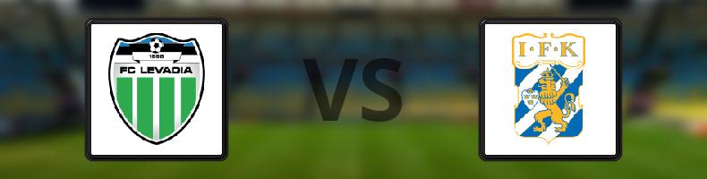 Levadia - IFK Göteborg odds, speltips, resultat i Conference League