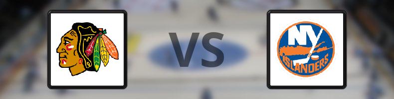 Chicago Blackhawks - New York Islanders odds, speltips, resultat i NHL
