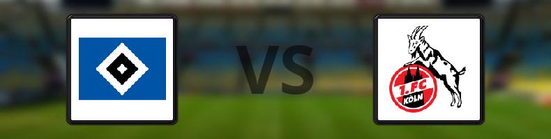 Hamburg - FC Köln odds, speltips, resultat i Bundesliga