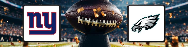 New York Giants - Philadelphia Eagles odds, speltips, resultat i NFL
