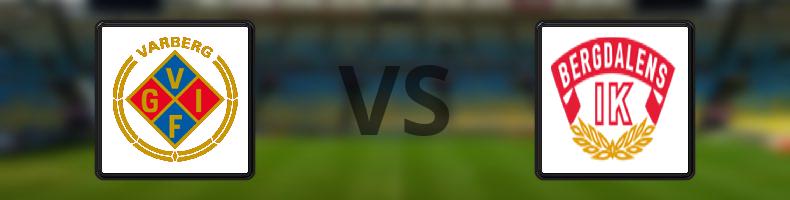 Varbergs GIF - Bergdalens IK odds, speltips, resultat i Division 2