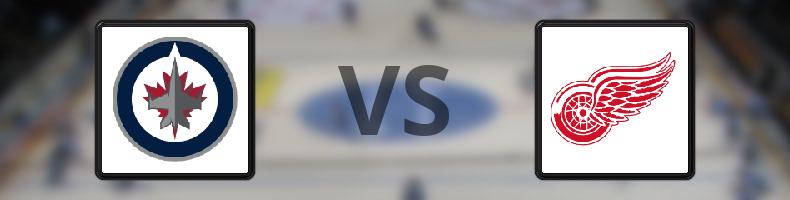 Winnipeg Jets - Detroit Red Wings odds, speltips, resultat i NHL