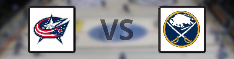 Columbus Blue Jackets - Buffalo Sabres odds, speltips, resultat i NHL