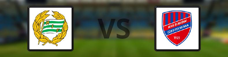 Hammarby - Rakow Czestochowa odds, speltips, resultat i Conference League
