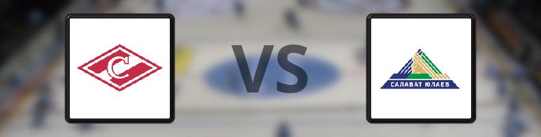 Spartak Moskva - Salavat Yulaev UFA odds, speltips, resultat i KHL