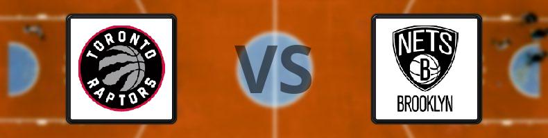 Toronto Raptors - Brooklyn Nets odds, speltips, resultat i NBA