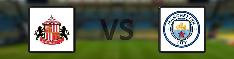 Sunderland - Manchester City odds, speltips, resultat i Premier League