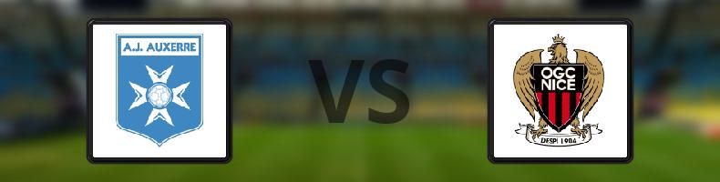 Auxerre - Nice odds, speltips, resultat i Ligue 1