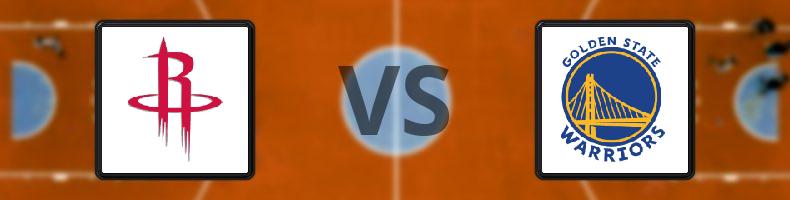 Houston Rockets - Golden State Warriors odds, speltips, resultat i NBA