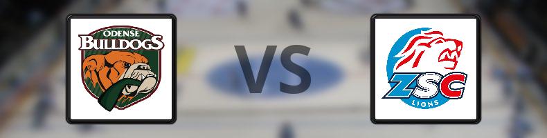 Odense Bulldogs - ZSC Lions odds, speltips, resultat i CHL