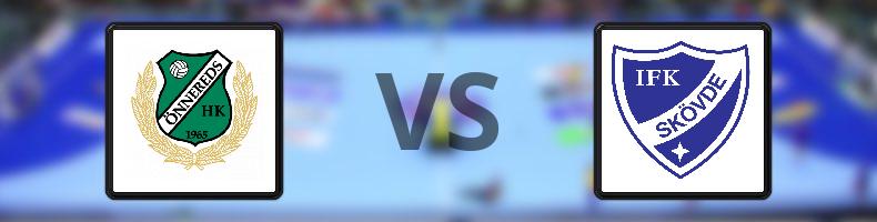 Önnereds HK - Skövde odds, speltips, resultat i Handbollsligan herrar