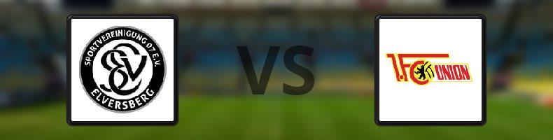 SV Elversberg - Union Berlin odds, speltips, resultat i Bundesliga