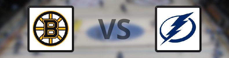 Boston Bruins - Tampa Bay Lightning odds, speltips, resultat i NHL