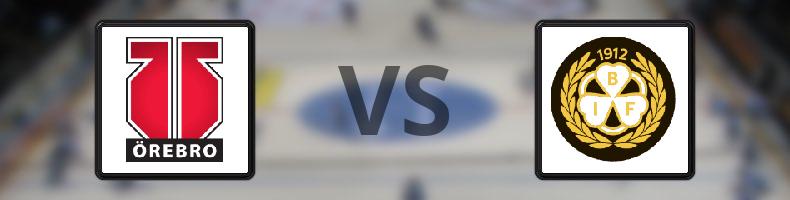 Örebro - Brynäs odds, speltips, resultat i SHL