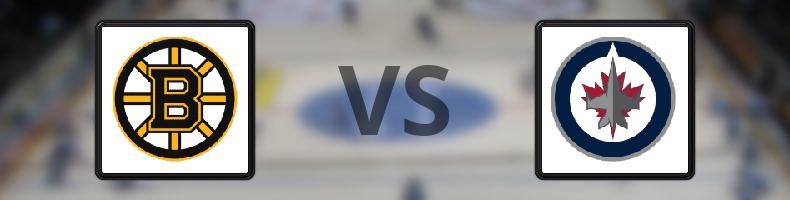 Boston Bruins - Winnipeg Jets odds, speltips, resultat i NHL