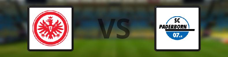 Eintracht Frankfurt - SC Paderborn 07 odds, speltips, resultat i Bundesliga