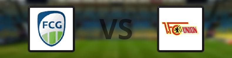 Gütersloh - Union Berlin odds, speltips, resultat i Tyska cupen