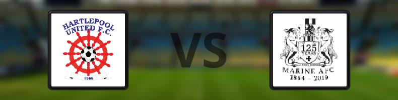 Hartlepool - Marine odds, speltips, resultat i FA-cupen