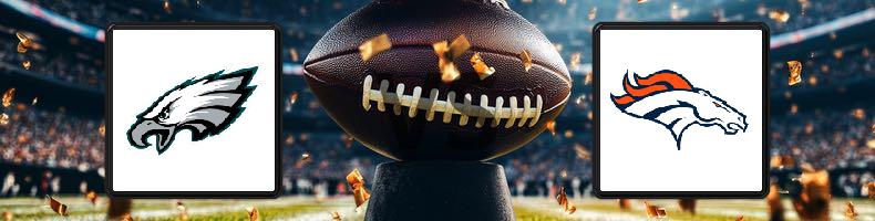Philadelphia Eagles - Denver Broncos odds, speltips, resultat i NFL