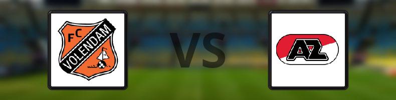 Volendam - AZ Alkmaar odds, speltips, resultat i Eredivisie
