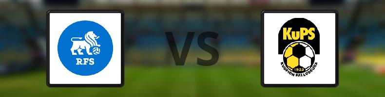 Rigas FS - KuPS odds, speltips, resultat i Europa League