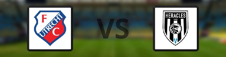 Utrecht - Heracles Almelo odds, speltips, resultat i Eredivisie