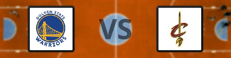 Golden State Warriors - Cleveland Cavaliers odds, speltips, resultat i NBA
