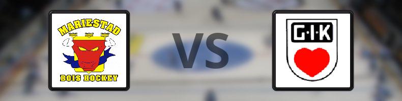 Mariestad - Grästorps IK odds, speltips, resultat i HockeyEttan