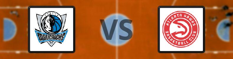 Dallas Mavericks - Atlanta Hawks odds, speltips, resultat i NBA