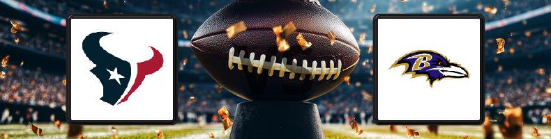 Houston Texans - Baltimore Ravens odds, speltips, resultat i NFL