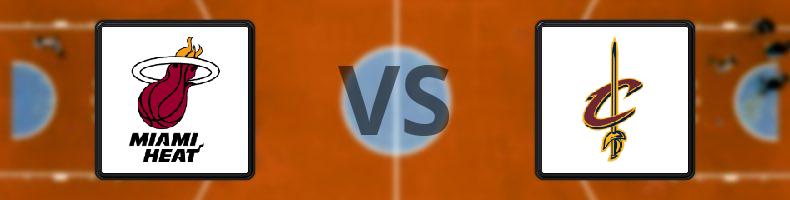 Miami Heat - Cleveland Cavaliers odds, speltips, resultat i NBA