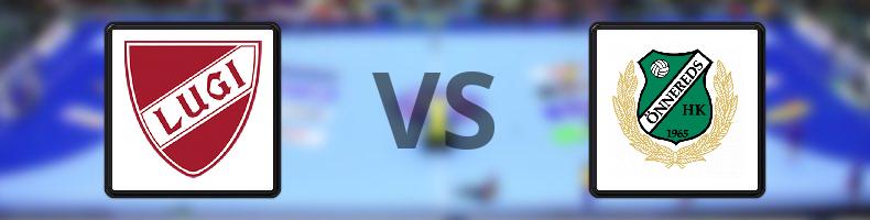 Lugi - Önnereds HK odds, speltips, resultat i Handbollsligan herrar