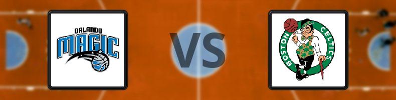 Orlando Magic - Boston Celtics odds, speltips, resultat i NBA