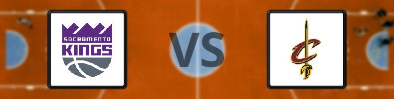 Sacramento Kings - Cleveland Cavaliers odds, speltips, resultat i NBA
