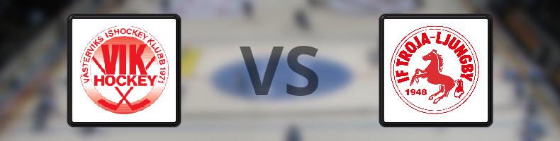 Västerviks IK - Troja/Ljungby odds, speltips, resultat i HockeyEttan